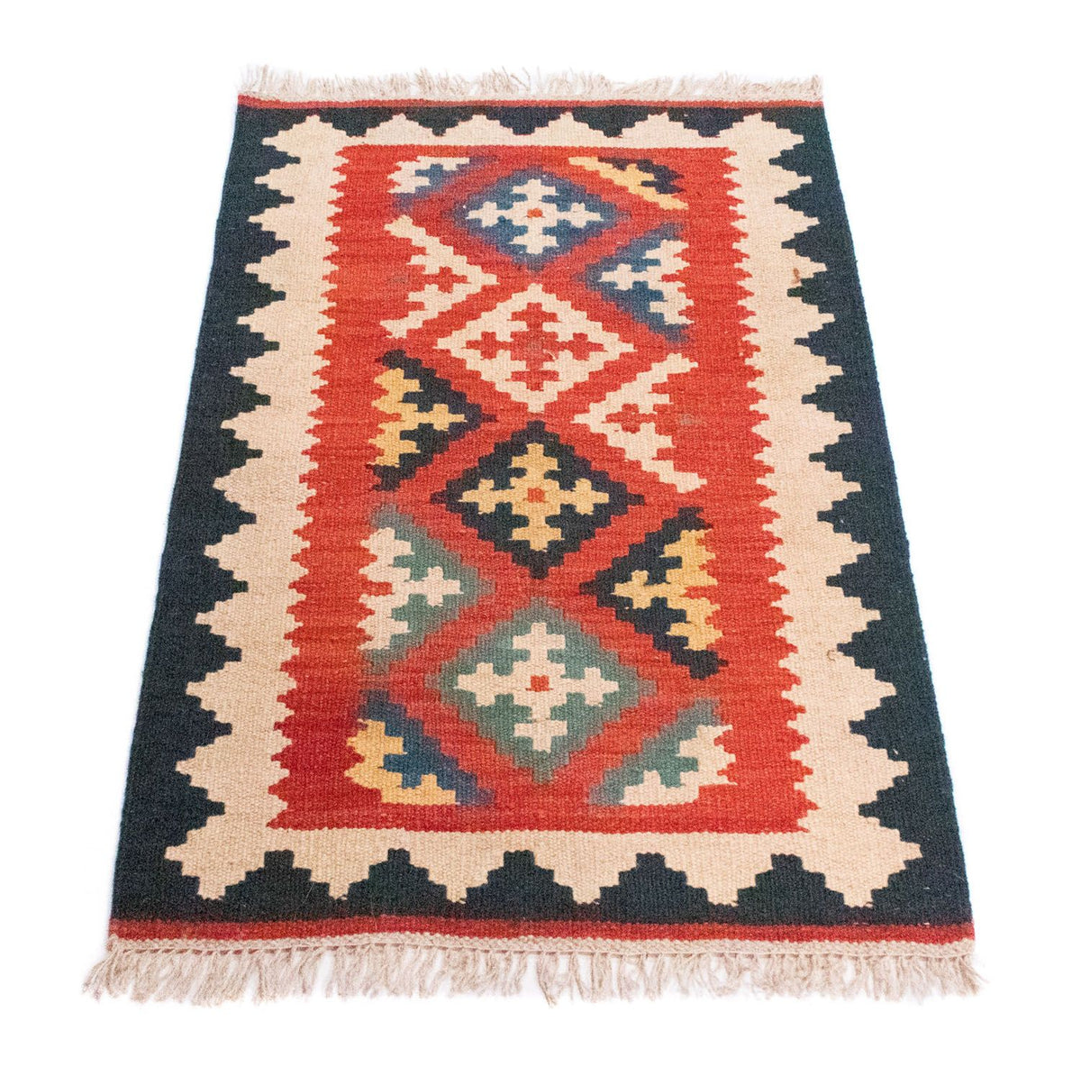 Kelim Rug - Oriental - 97 x 60 cm - orange