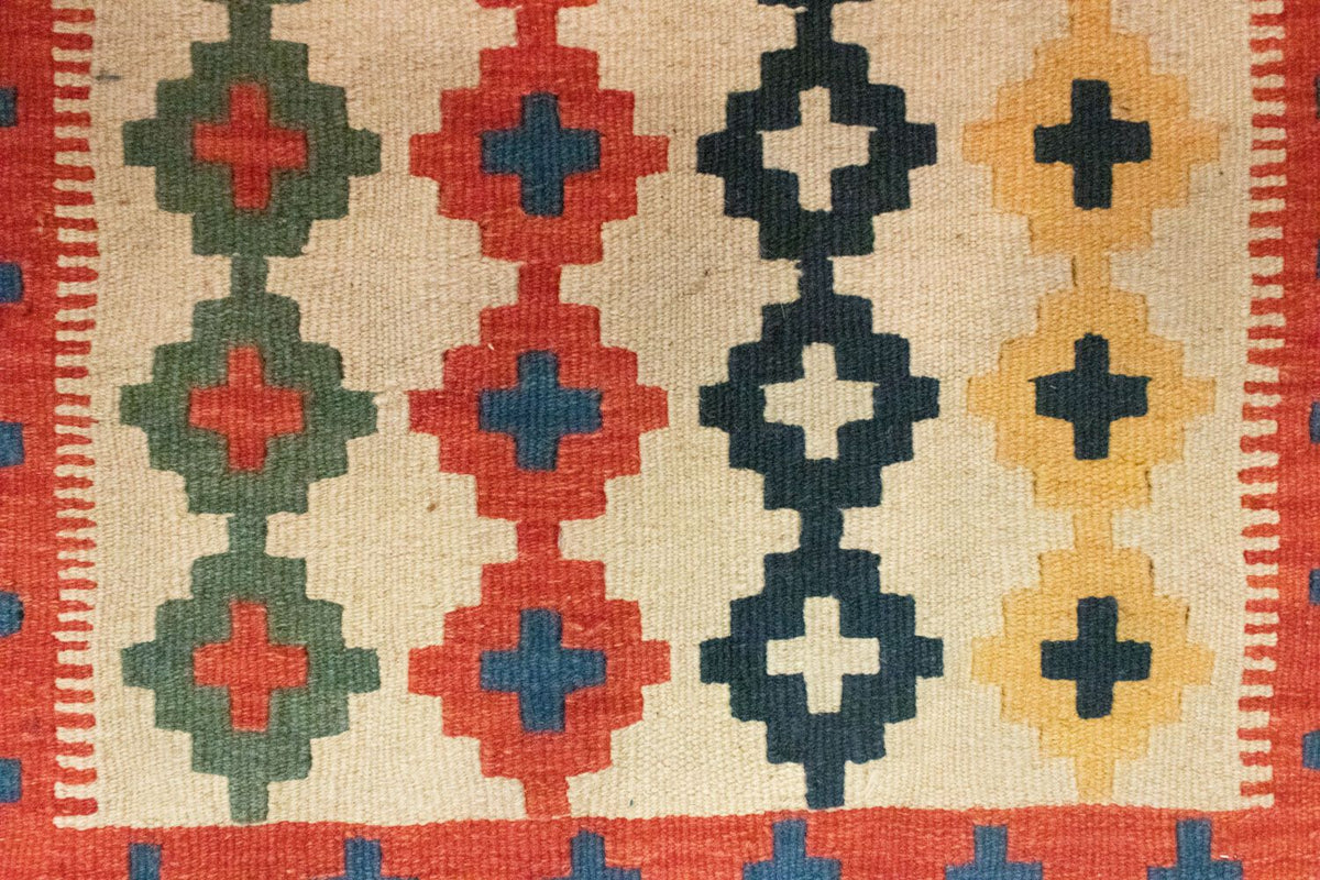 Kelim Rug - Oriental - 90 x 60 cm - beige