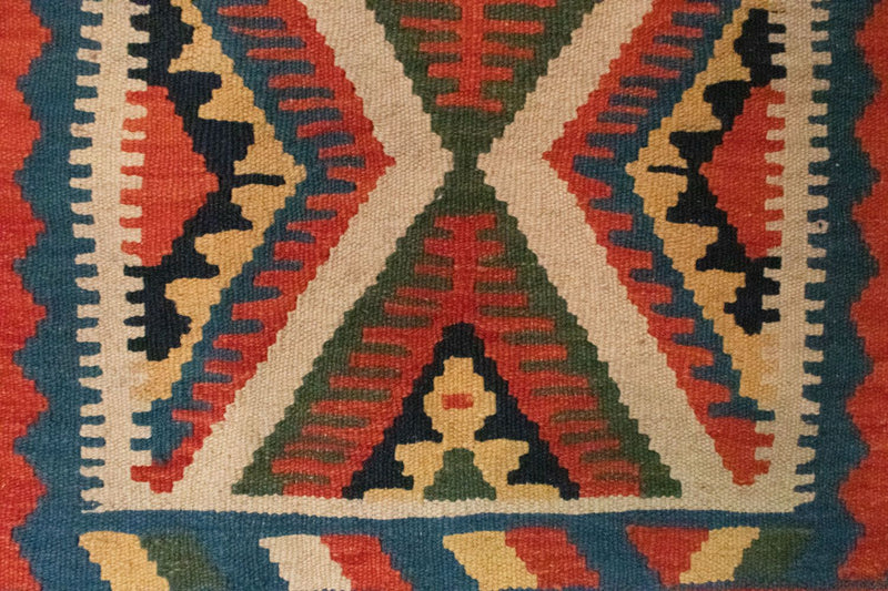 Kelim Rug - Oriental - 90 x 64 cm - beige