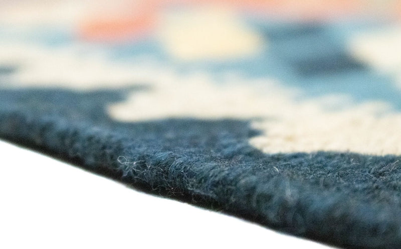 Kelim Rug - Oriental - 87 x 60 cm - blue