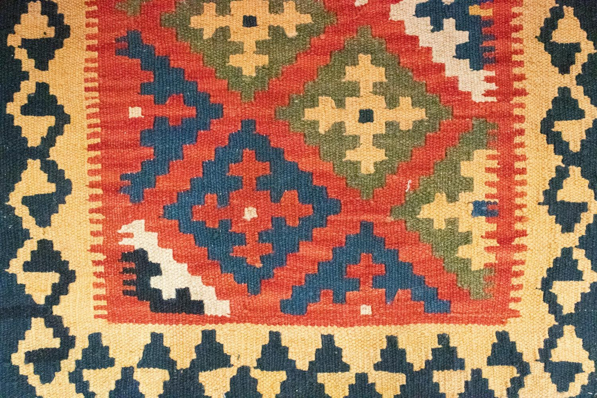 Kelim Rug - Oriental - 90 x 62 cm - orange