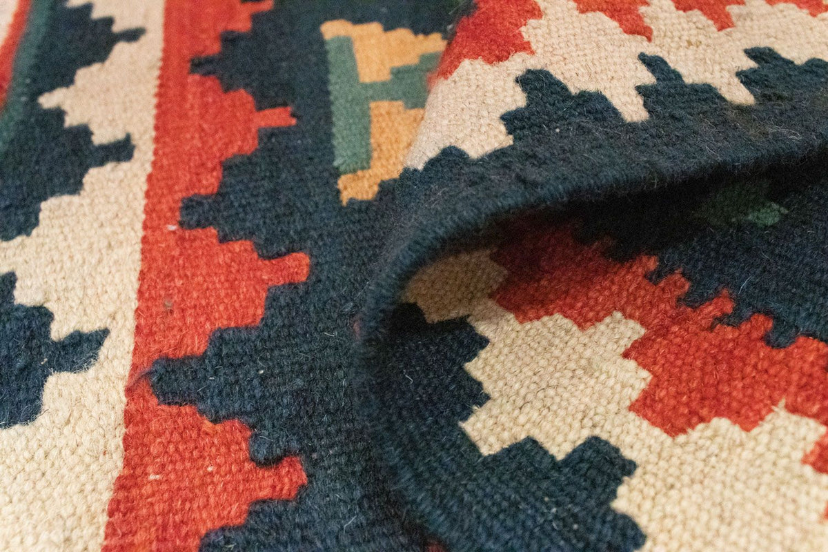 Kelim Rug - Oriental - 95 x 70 cm - multicolored