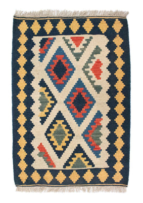 Kelim Rug - Oriental - 97 x 66 cm - beige