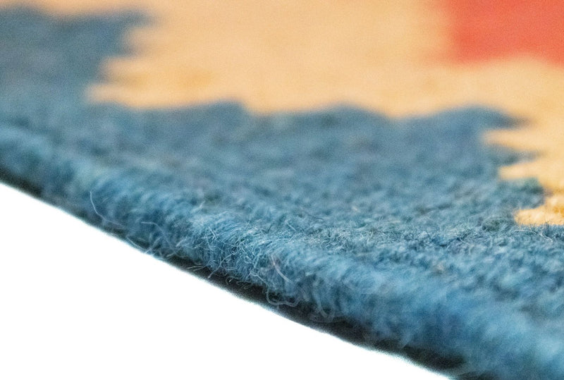 Kelim Rug - Oriental - 90 x 64 cm - orange