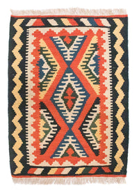 Kelim Rug - Oriental - 90 x 65 cm - orange