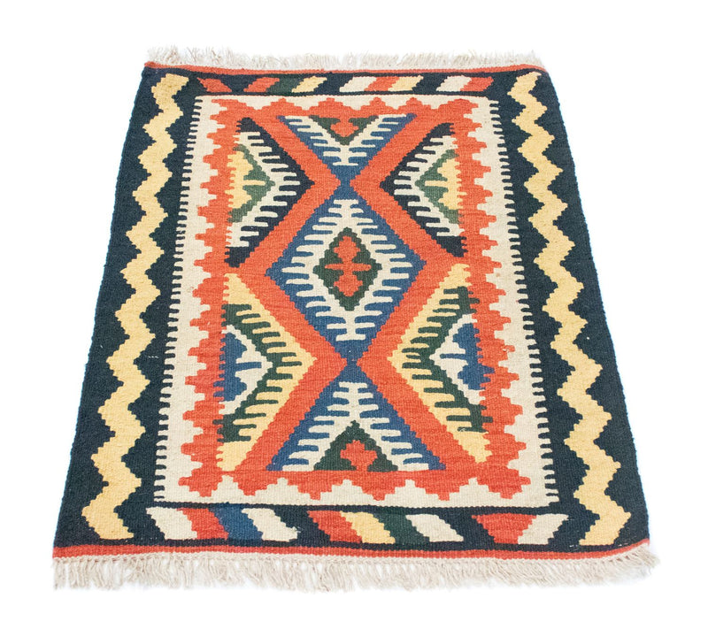 Kelim Rug - Oriental - 90 x 65 cm - orange