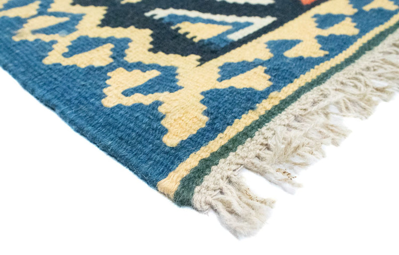 Kelim Rug - Oriental - 90 x 60 cm - blue
