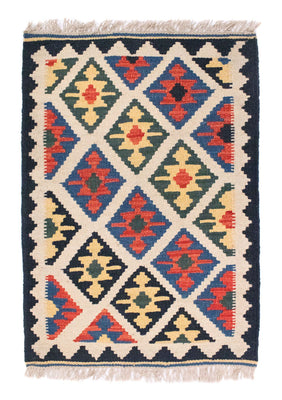 Kelim Rug - Oriental - 88 x 63 cm - beige