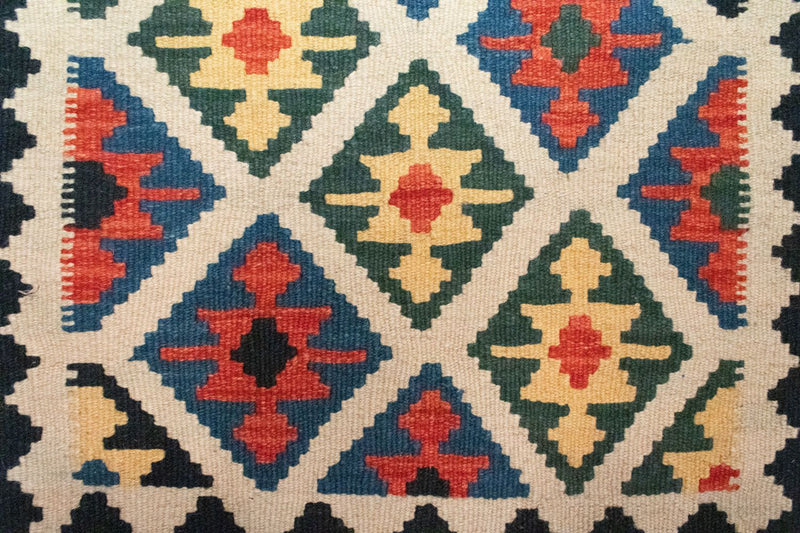 Kelim Rug - Oriental - 88 x 63 cm - beige