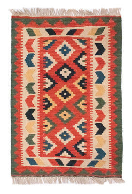 Kelim Rug - Oriental - 95 x 65 cm - orange