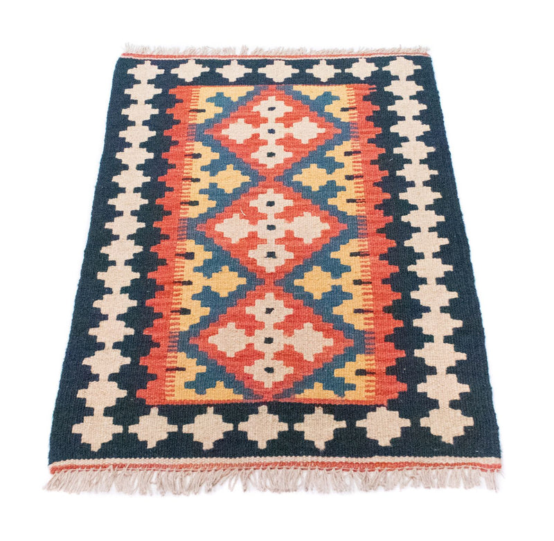 Kelim Rug - Oriental - 89 x 60 cm - blue