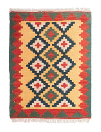 Kelim Rug - Oriental - 83 x 62 cm - yellow