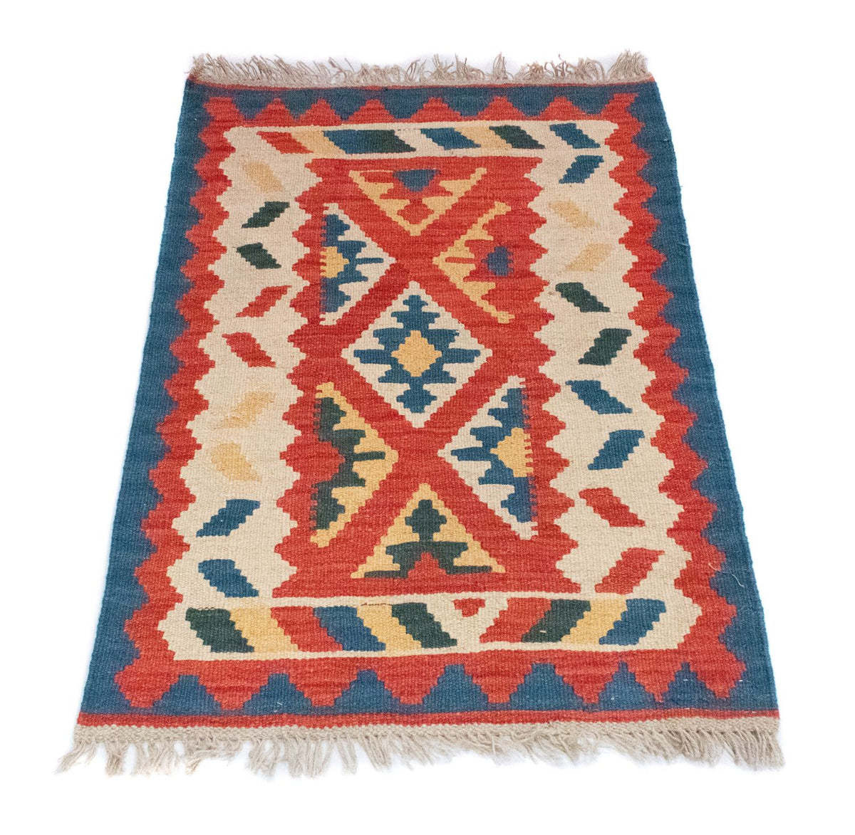 Kelim Rug - Oriental - 95 x 64 cm - multicolored