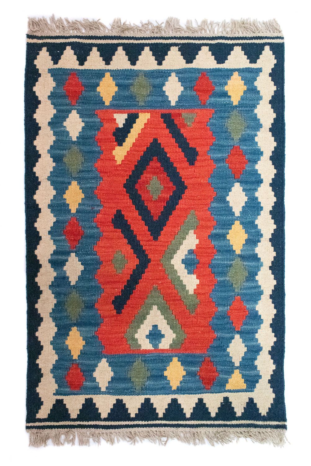 Kelim Rug - Oriental - 96 x 63 cm - multicolored