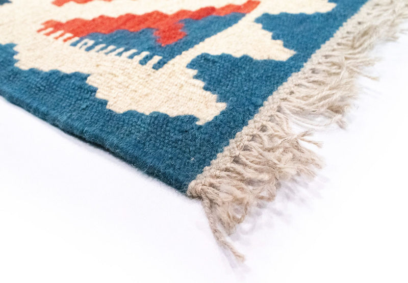 Kelim Rug - Oriental - 90 x 60 cm - multicolored