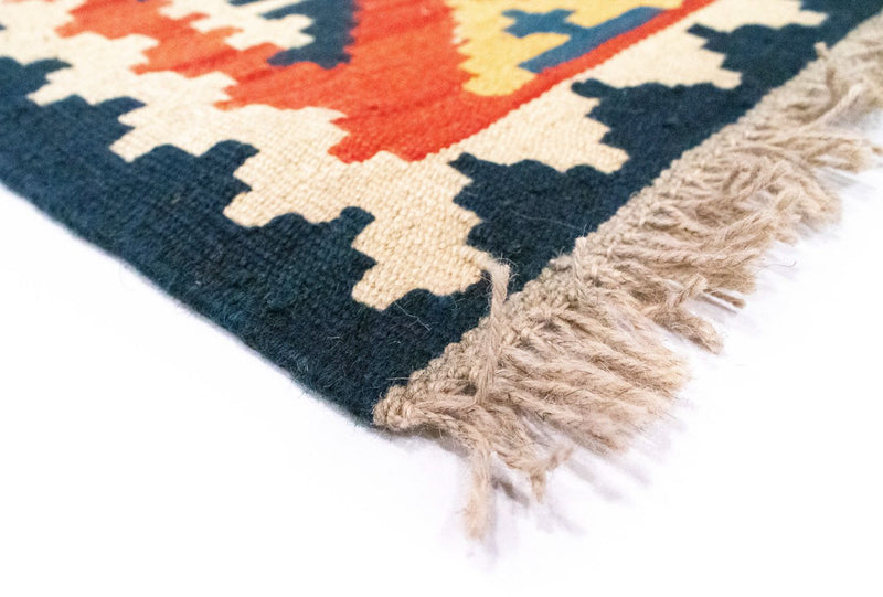 Kelim Rug - Oriental - 93 x 62 cm - orange