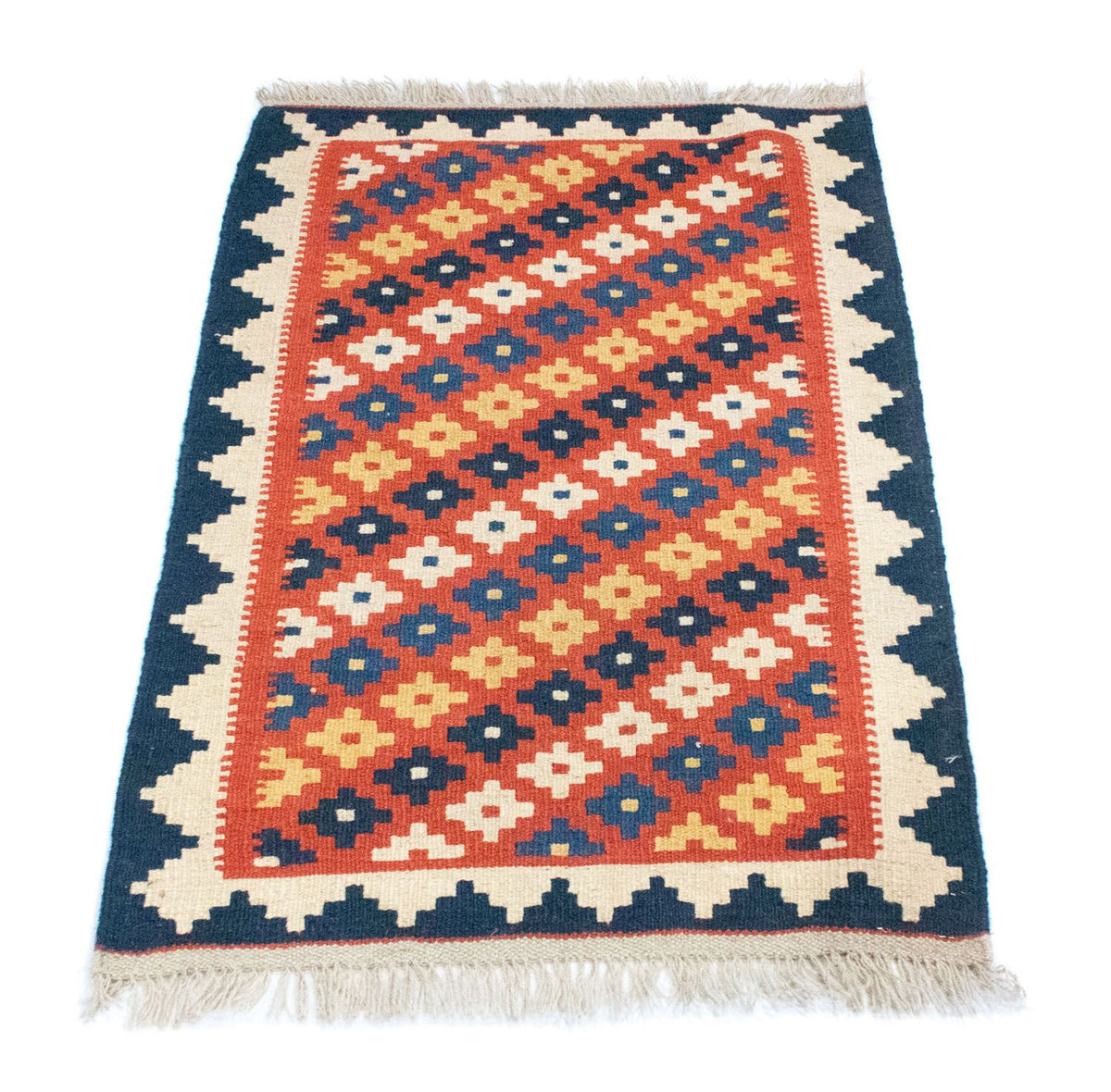 Kelim Rug - Oriental - 98 x 65 cm - orange