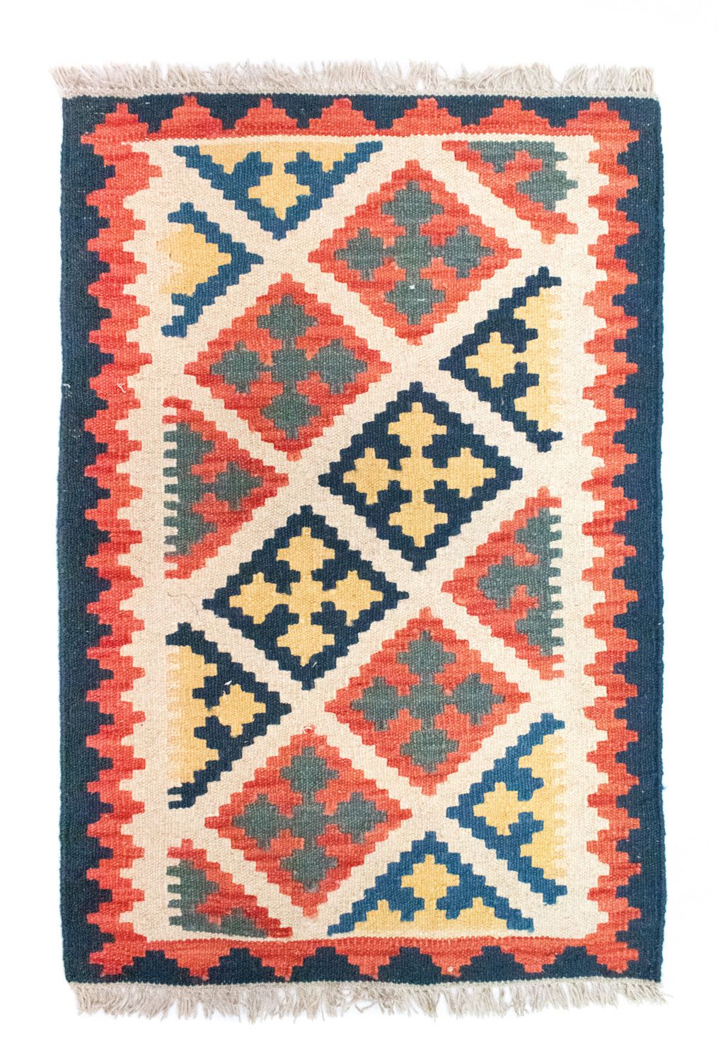 Kelim Rug - Oriental - 95 x 65 cm - orange