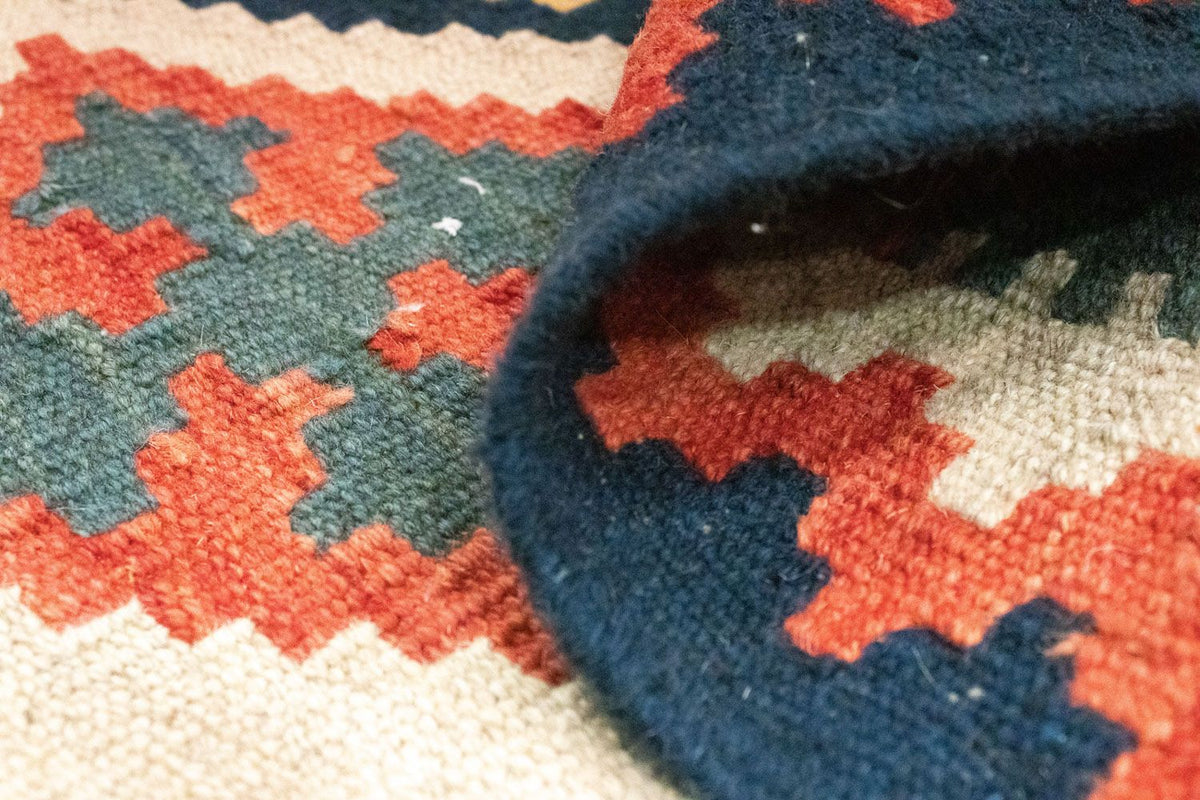 Kelim Rug - Oriental - 95 x 65 cm - orange