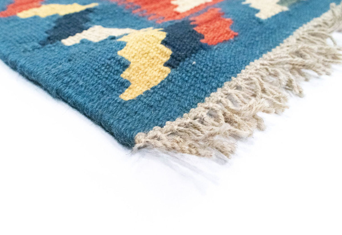 Kelim Rug - Oriental - 87 x 62 cm - orange