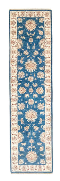 Runner Ziegler Rug - 302 x 82 cm - blue