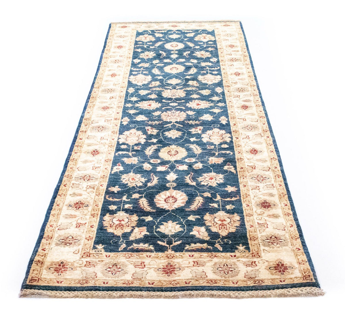 Runner Ziegler Rug - 250 x 81 cm - blue
