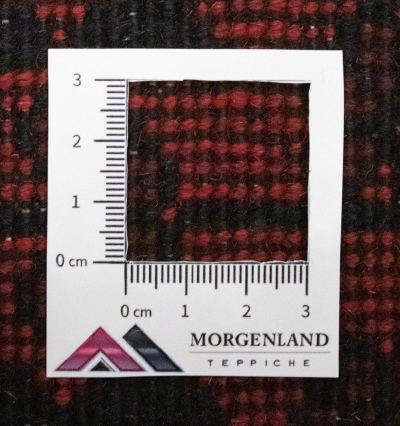 Runner Afghan Rug - Kunduz - 189 x 75 cm - red