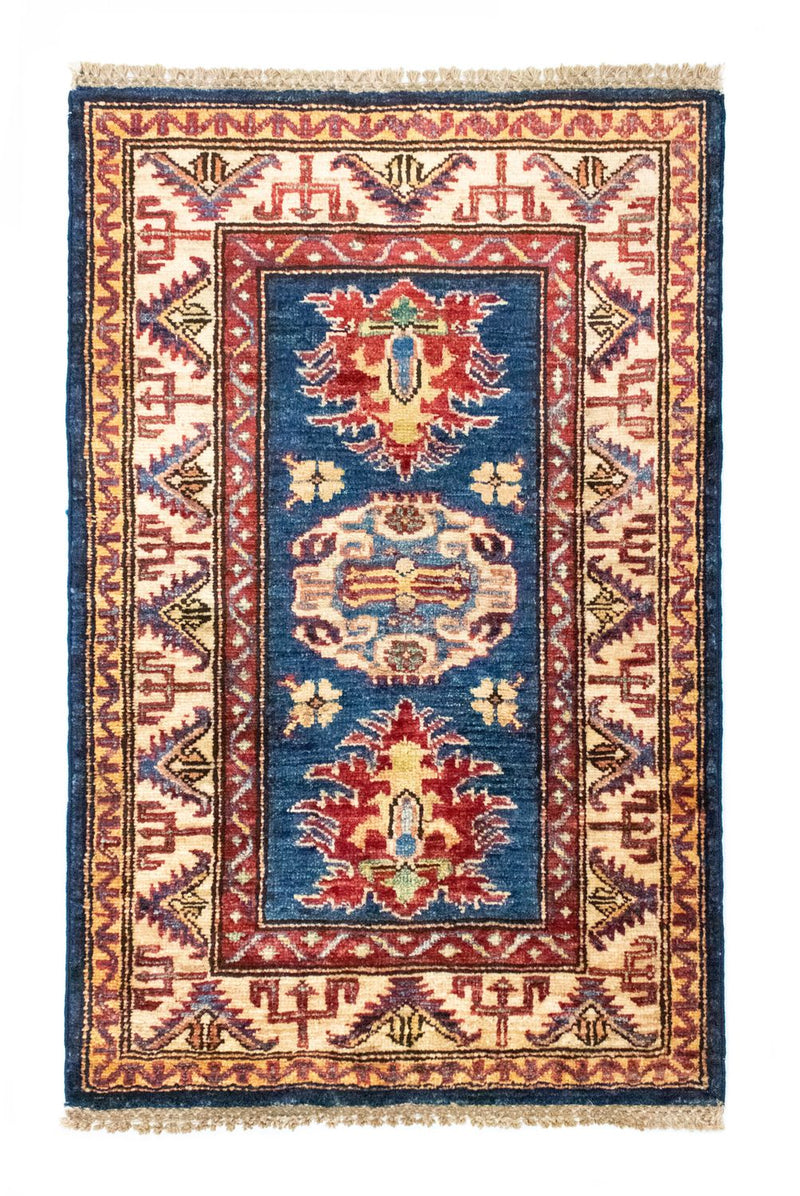 Ziegler Rug - Kazak - 90 x 58 cm - blue