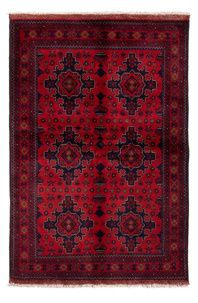 Khal Mohammadi Rug 128x192cm - Oriental Rug - dark red