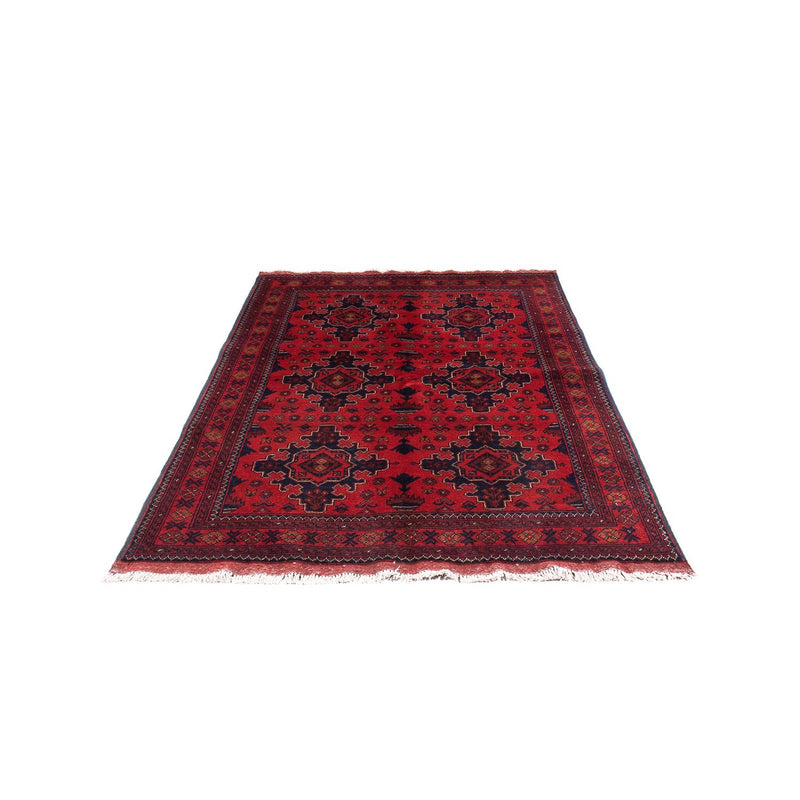 Afghan Rug - Kunduz - 192 x 128 cm - dark red