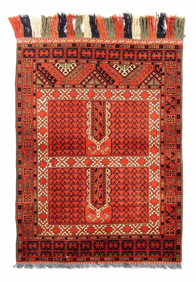 Afghan Rug 118x174cm - Oriental Rug - rust