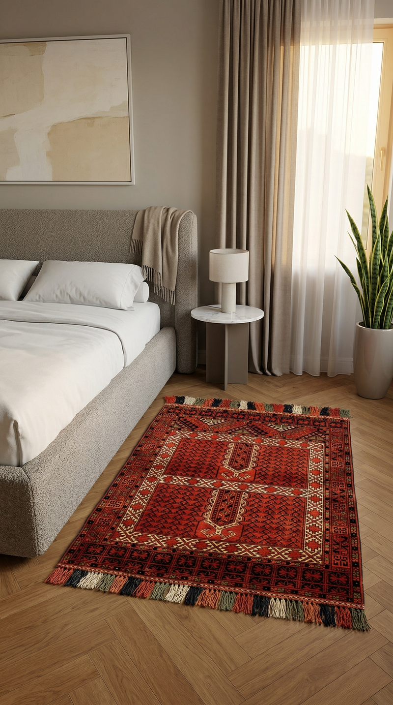 Afghan Rug 174x118cm - Oriental Rug