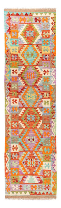 Runner Kelim Rug - Splash - 300 x 82 cm - multicolored