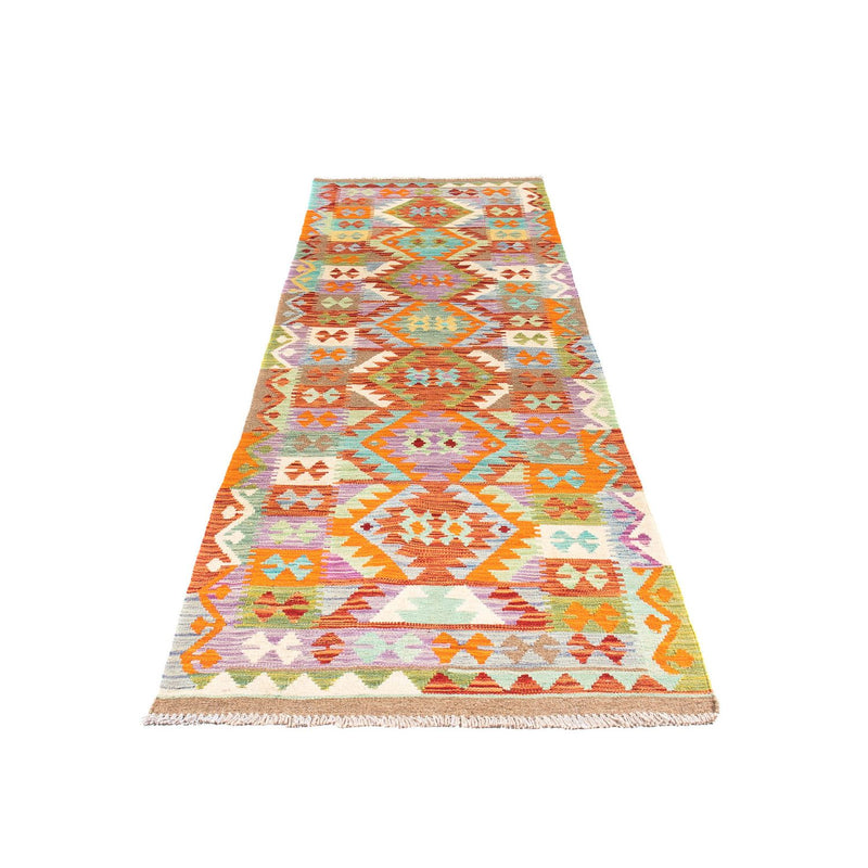 Runner Kelim Rug - Splash - 300 x 82 cm - multicolored