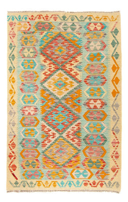 Kelim Rug - Splash - 161 x 105 cm - multicolored