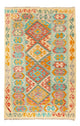 Kelim Rug - Splash - 161 x 105 cm - multicolored