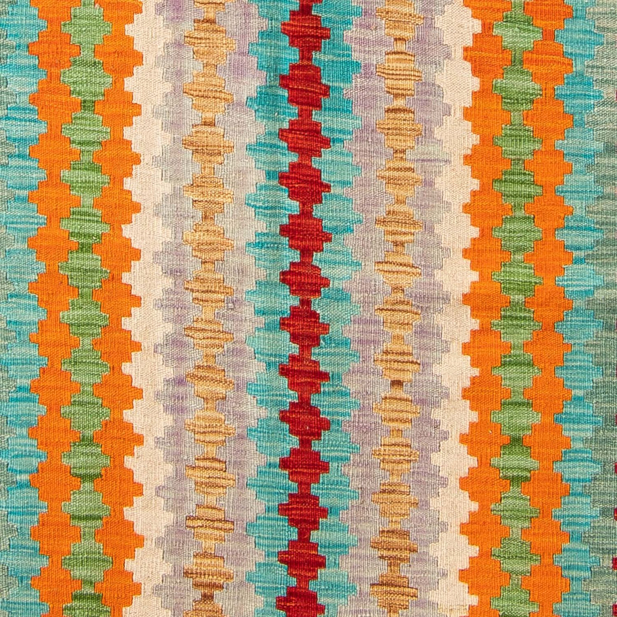 Kelim Rug - Splash - 200 x 153 cm - multicolored