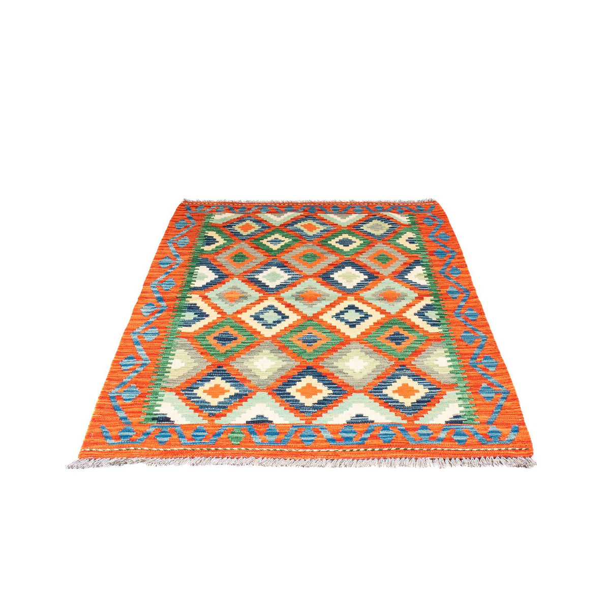 Kelim Rug - Splash - 150 x 102 cm - multicolored