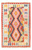 Kelim Rug - Splash - 157 x 101 cm - rust