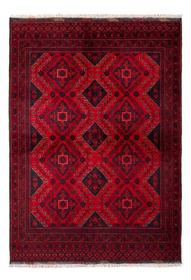 Afghan Rug - Kunduz - 199 x 126 cm - dark red