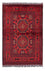 Afghan Rug - Kunduz - 146 x 102 cm - dark red
