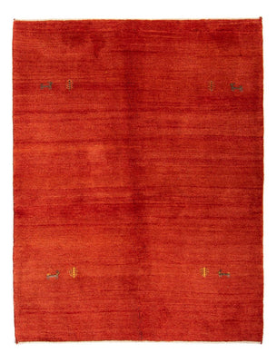Gabbeh Rug - Loribaft Perser - 182 x 130 cm - dark red