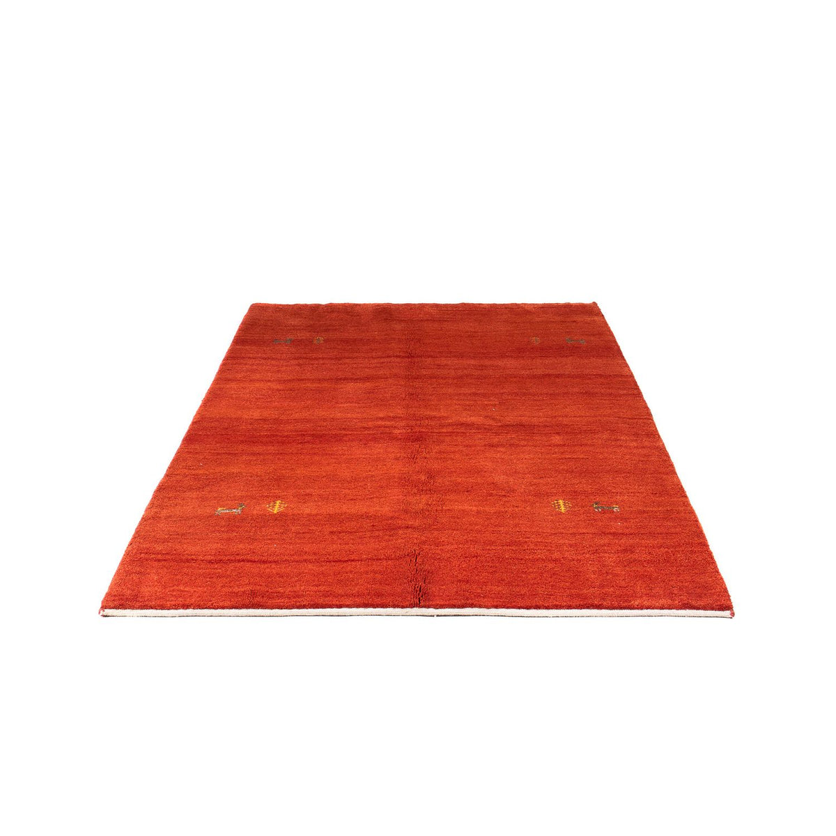 Gabbeh Rug - Loribaft Perser - 182 x 130 cm - dark red
