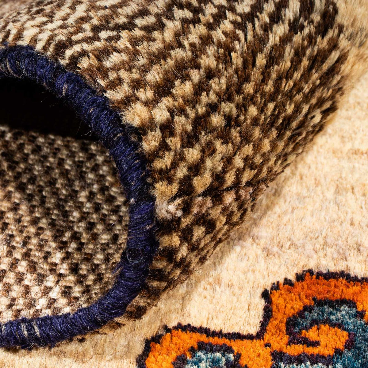 Gabbeh Rug - Perser - 192 x 128 cm - beige