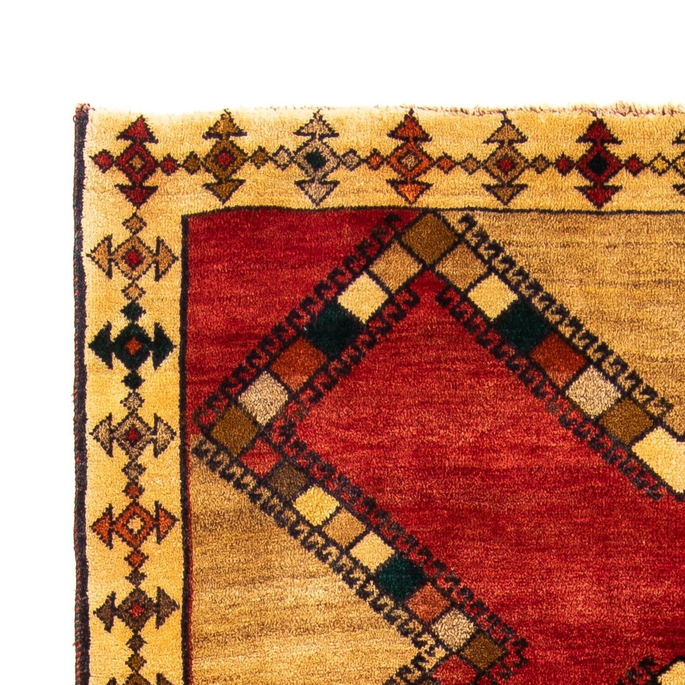 Persian Gabbeh Rug 192x114cm - Perserteppich Wollteppich