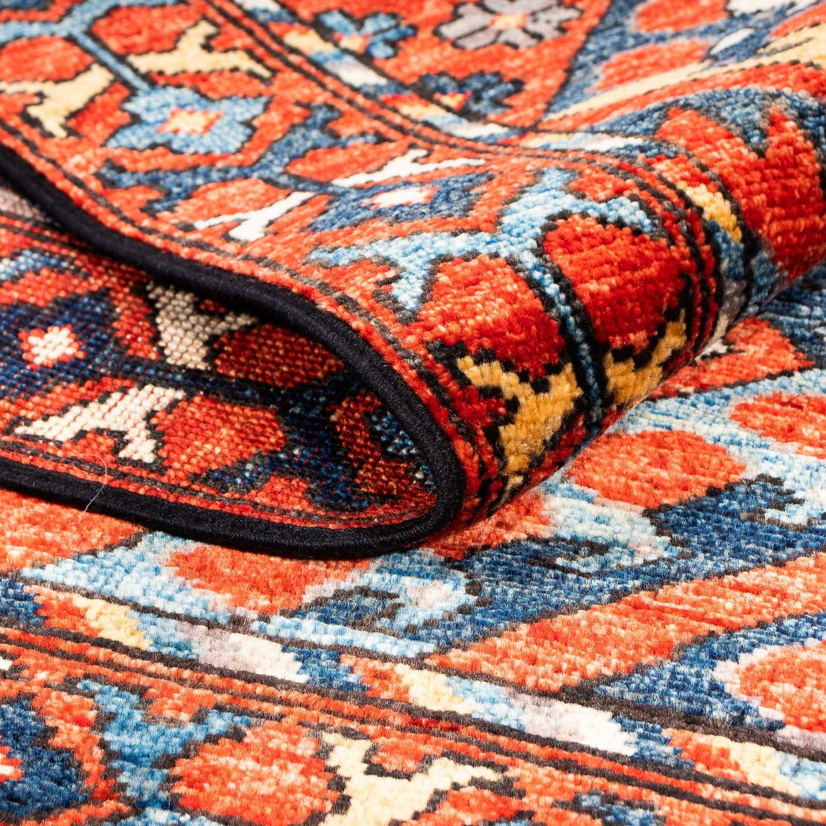 Afghan Rug - 182 x 118 cm - multicolored