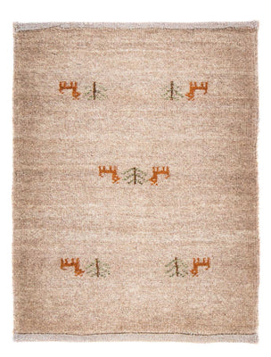 Gabbeh Rug - Loribaft Perser - 60 x 40 cm - light chocolate