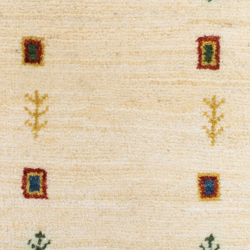 Gabbeh Rug - Loribaft Perser - 87 x 51 cm - beige