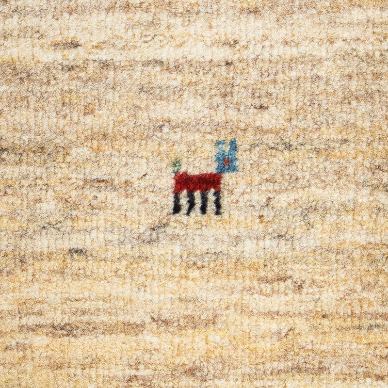 Gabbeh Rug - Loribaft Perser - 60 x 40 cm - beige