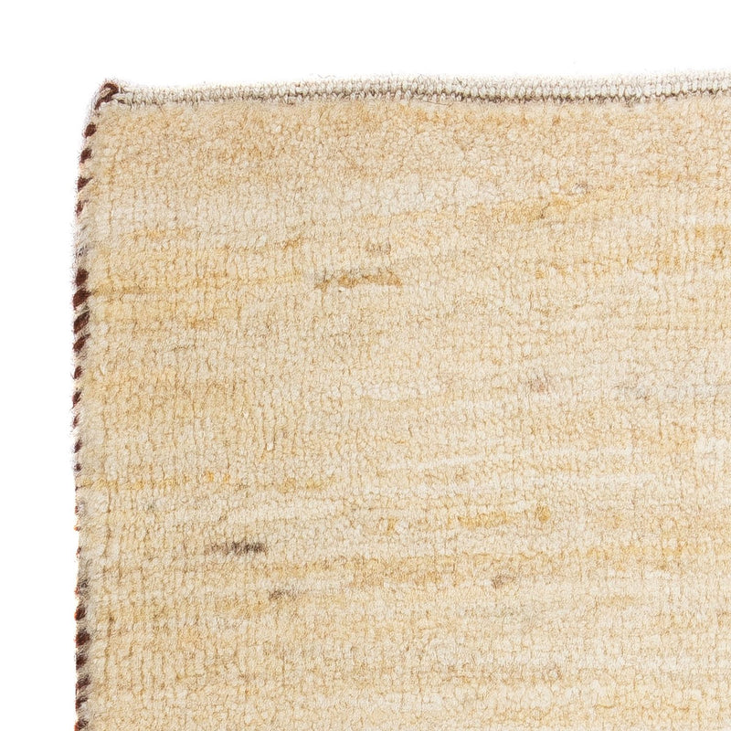 Gabbeh Rug - Loribaft Perser square  - 45 x 40 cm - beige